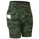 Women’s High-Waist Yoga Shorts – Pocket & Compression Fit ✅