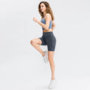 Women’s High-Waist Yoga Shorts – Pocket & Compression Fit ✅
