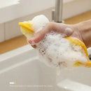 5-Piece Sponge Cleaning Brush Set – Soft Scrubbing Pads for Kitchen