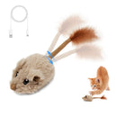Rechargeable Interactive Mouse Toy – Moving & Sound Cat Toy ✅