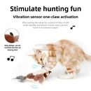 Interactive Electric Bird Toy – Flapping Wings & Catnip for Cats ✅