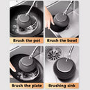 Steel Wool Pot Brush – Kitchen Cleaning & Dish Scrubber