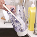 Plastic Household Cleaning Brushes – Narrow Long Handles for Kitchen