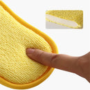 5-Piece Sponge Cleaning Brush Set – Soft Scrubbing Pads for Kitchen