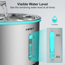 1.5L Stainless Steel Pet Fountain – Quiet, Safe & Easy to Clean