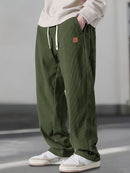 Men’s Straight Leg Corduroy Trousers – Comfortable Casual Wear