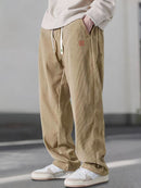 Men’s Straight Leg Corduroy Trousers – Comfortable Casual Wear