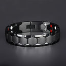 Men’s 4-in-1 Magnetic Titanium Bracelet – Stylish & Powerful