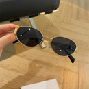 Retro Oval Metal Sunglasses – Classic Style for Summer Adventures