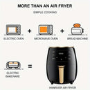 6L Large Capacity Digital Touch Air Fryer Multi Use Non Stick Energy Saving Easy Clean Oven For Household Kitchen Cooking
