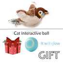 Interactive Electric Bird Toy – Flapping Wings & Catnip for Cats ✅