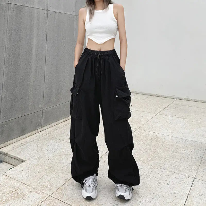 Women's High Waist Cargo Pants