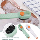Soft Bristle Long Handle Brush – Shoes, Clothes & Household Use