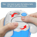 Watering Elephant Baby Bath Toy Spinning Fun Sensory Play Elephant Water Pump Toy Strong Suction ABS Waterfall Bathtub Toy