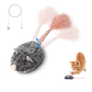 Rechargeable Interactive Mouse Toy – Moving & Sound Cat Toy ✅