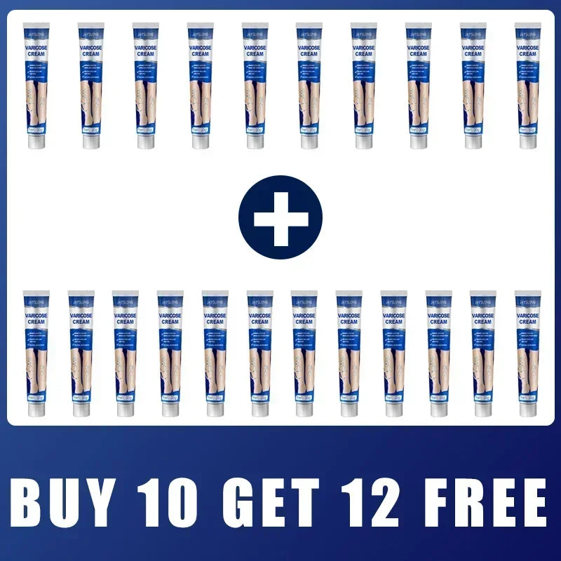 Varicose Vein Cream – Relieves Pain & Reduces Spider Veins ✅