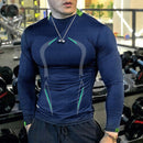 Men’s Oversized Gym Shirt – Long Sleeve Quick-Dry Training Top ✅