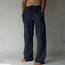 Men’s Baggy Cotton-Linen Pants – Casual & Breathable Joggers