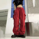 Women's High Waist Cargo Pants