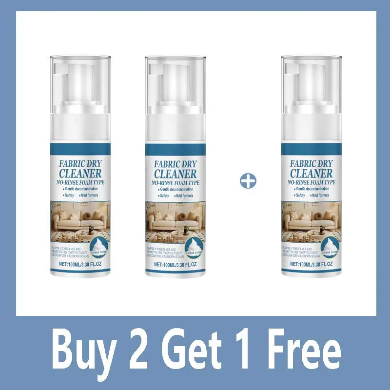 Fabric Dry Cleaner Foam Spray