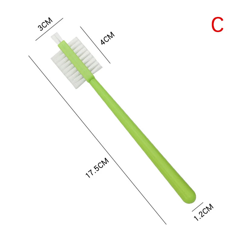 Plastic Household Cleaning Brushes – Narrow Long Handles for Kitchen