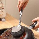 Steel Wool Pot Brush – Kitchen Cleaning & Dish Scrubber
