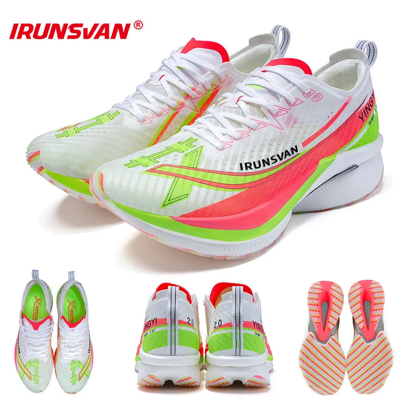 IRUNSVAN Shadow Wing 2.0 – Carbon Running Shoes for Men & Women ✅