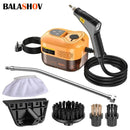 110V/220V Steam Cleaner – Handheld for Kitchen, Car & AC