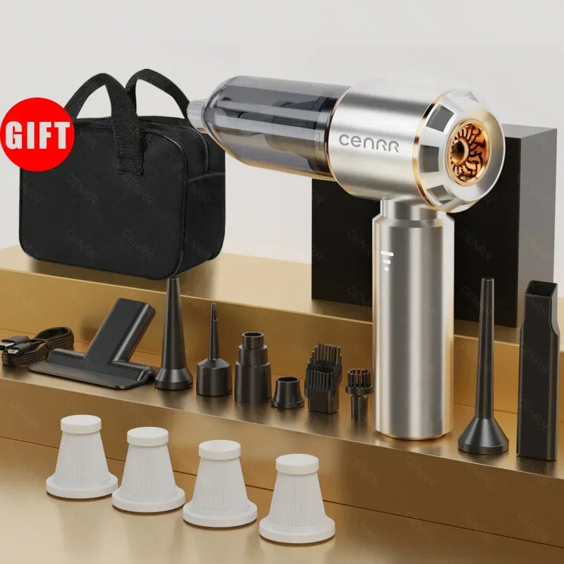 CENRR Car Vacuum Cleaner Strong Suction Cordless Wireless Cleaner Handheld Portable Vacuum Cleaner Cleaning Machine