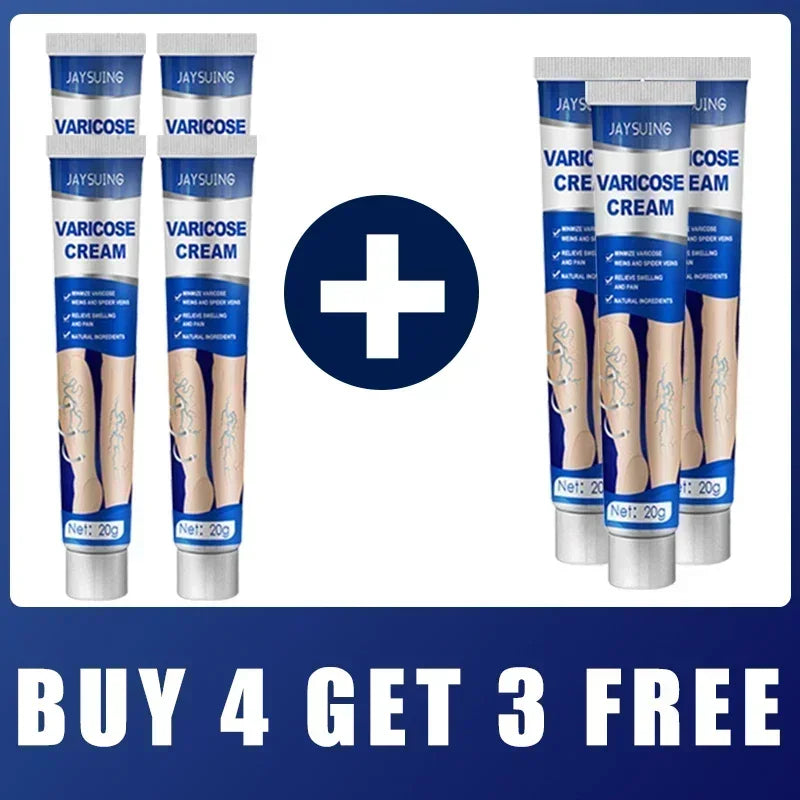 Varicose Vein Cream – Relieves Pain & Reduces Spider Veins ✅