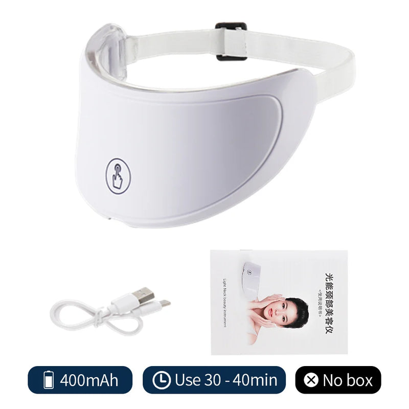 Color LED Neck Mask – Anti-Wrinkle & Skin Brightening Care (