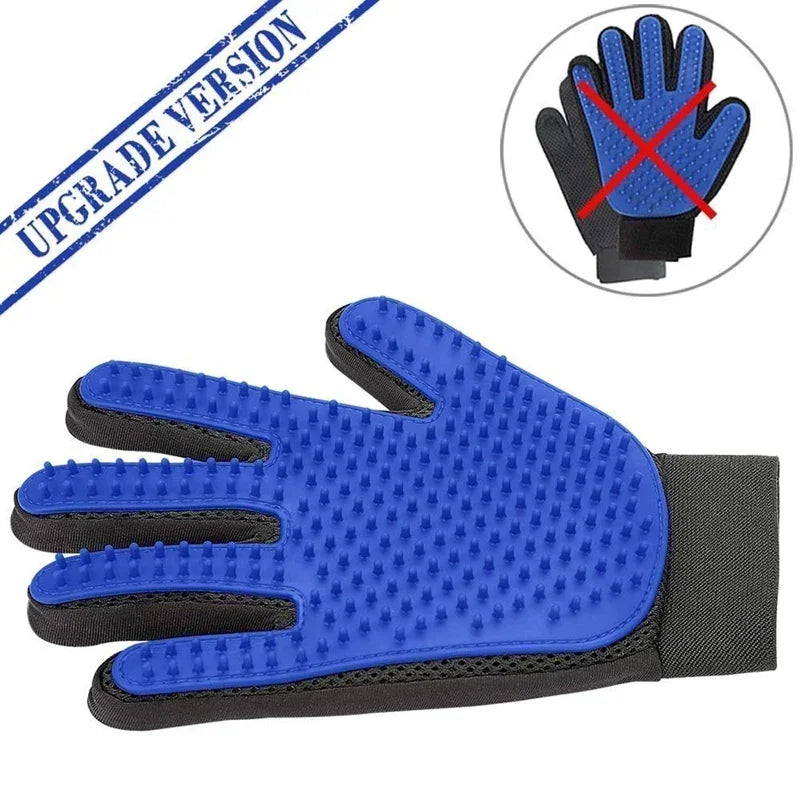 Cat & Dog Grooming Gloves – Bathing, Brushing & Hair Cleaning