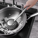 Steel Wool Pot Brush – Kitchen Cleaning & Dish Scrubber