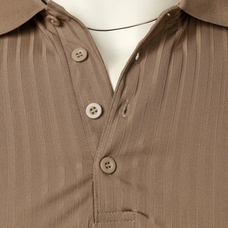 Men’s Short-Sleeve Slim Polo – Fitness & Running Shirt