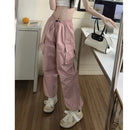 Women's High Waist Cargo Pants