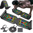 Portable Push-Up Board – Multifunctional Foldable Fitness Trainer ✅