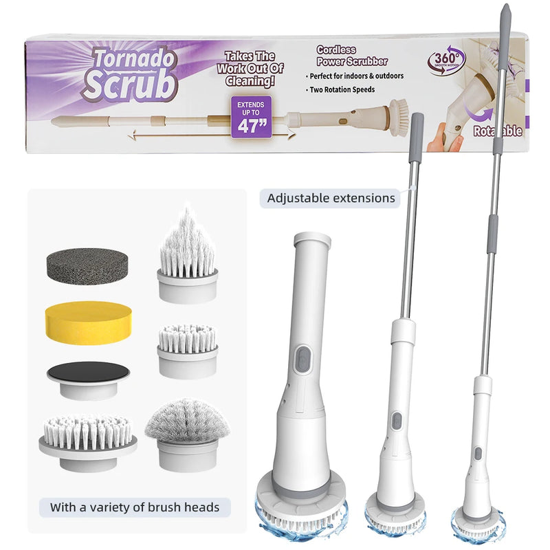 Viladepot 9-in-1 Electric Cleaning Brush