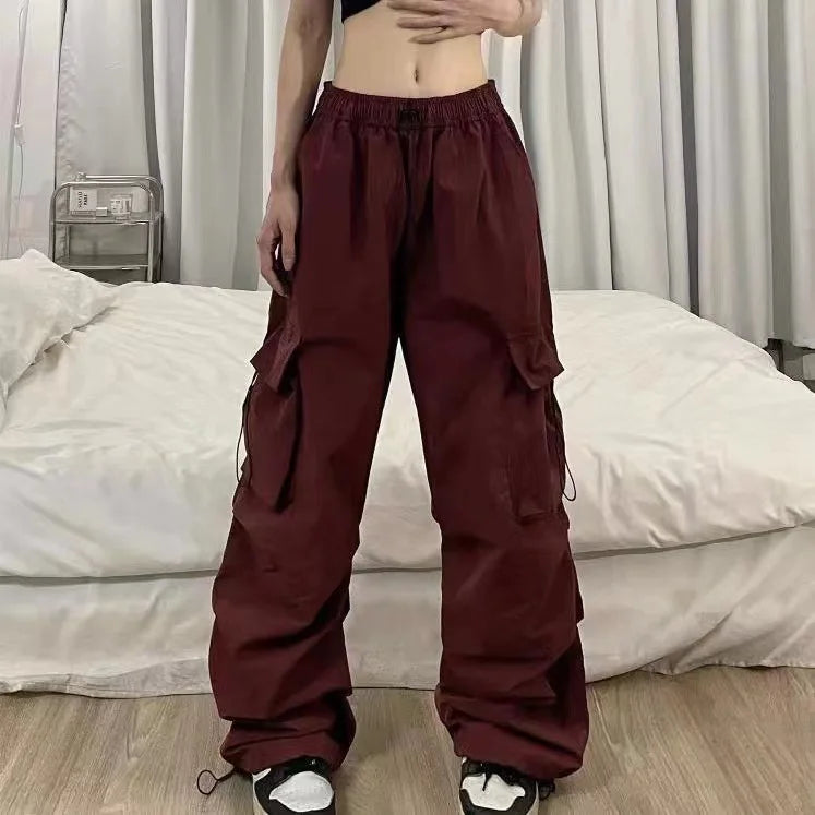 Women's High Waist Cargo Pants