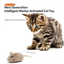 Rechargeable Interactive Mouse Toy – Moving & Sound Cat Toy ✅