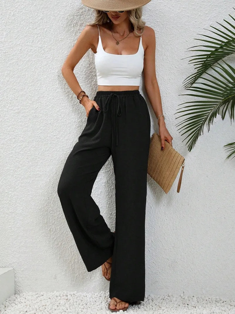 Women’s Trendy Wide-Leg Street Pants