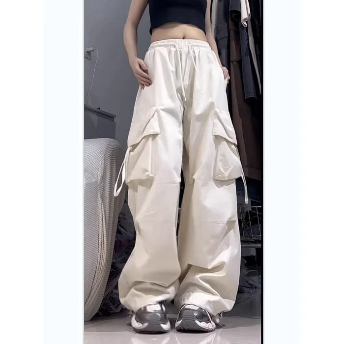 Women's High Waist Cargo Pants