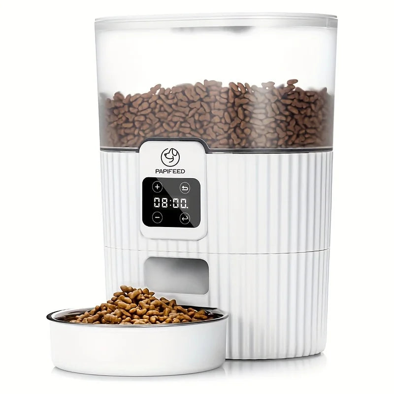 Smart Cat & Dog Feeder – PAPIFEED WiFi Auto Food Machine