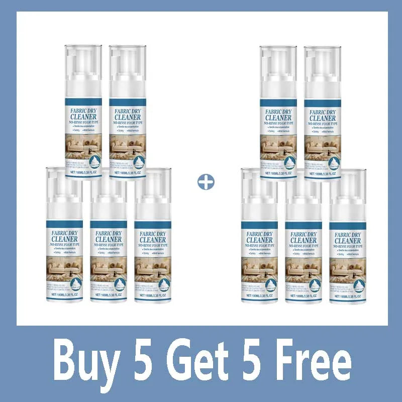 Fabric Dry Cleaner Foam Spray