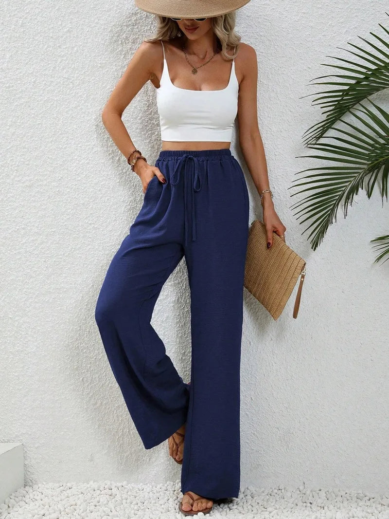 Women’s Trendy Wide-Leg Street Pants
