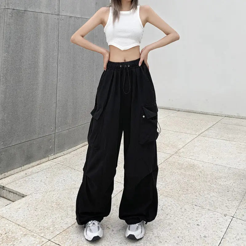 Women's High Waist Cargo Pants