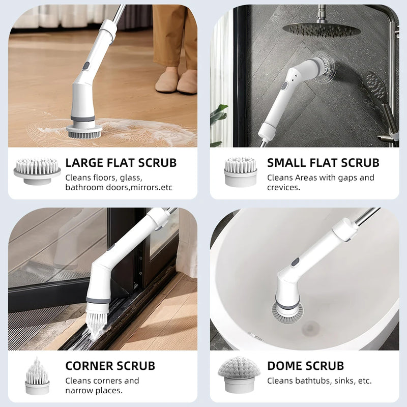 Viladepot 9-in-1 Electric Cleaning Brush