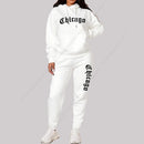 Women’s Chicago Tracksuit – 2-Piece Hoodie & Pants Set