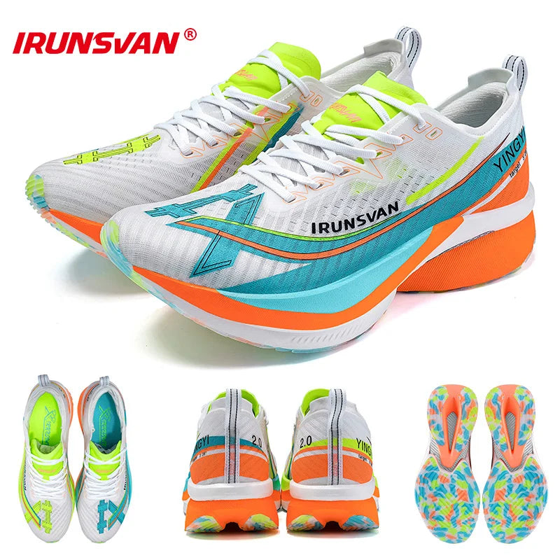 IRUNSVAN Shadow Wing 2.0 – Carbon Running Shoes for Men & Women ✅