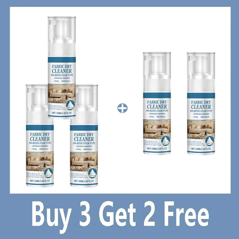 Fabric Dry Cleaner Foam Spray