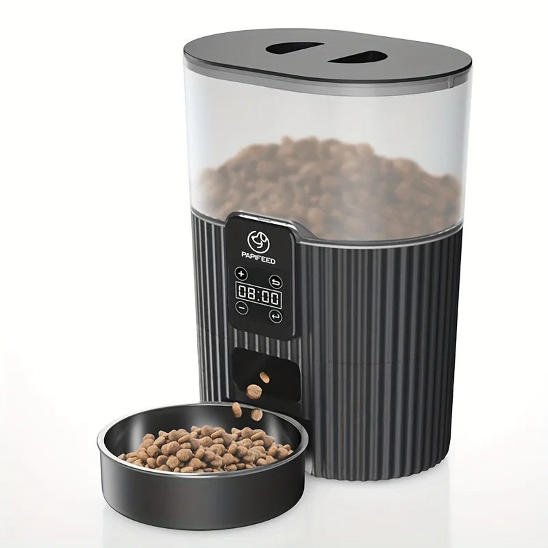 Smart Cat & Dog Feeder – PAPIFEED WiFi Auto Food Machine